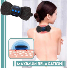 Load image into Gallery viewer, EMS Electric Neck Back Massager Muscle Stimulator Therapy Pressure Pain Relieve Swollen Cervical Shoulder Remover