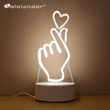 Load image into Gallery viewer, SOLOLANDOR 3D LED Lamp Creative 3D LED Night Lights Novelty Illusion Night Lamp 3D Illusion Table Lamp For Home Decorative Light