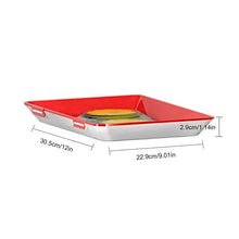 Load image into Gallery viewer, 6PC Food Storage Preservation Plate Plastic Refrigerator Food Salad Tray Kitchen Organizer Container Set Fresh Food Serving Tray