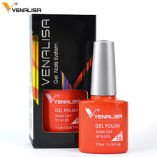 Load image into Gallery viewer, Summer Neon Color Enamel UV Gel Nail Polish Nail Art Design Manicure Venalisa 7.5Ml Soak Off UV Gel Nail Polish Lacquer Varnish