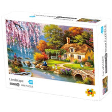Load image into Gallery viewer, MINI Jigsaw Puzzle 1000 Pieces Puzzle Game Wooden Assembling Puzzles for Adults Puzzle Toys Kids Children Educational Toys