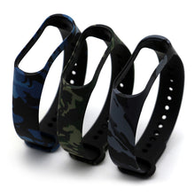Load image into Gallery viewer, 1pc Camouflage for Mi Band 4 Strap Wristband Replacement Part Smart Watch Wrist Strap for Xiaomi Bracelet Smart Accessory