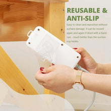 Load image into Gallery viewer, Home Double-sided Adhesive Wall Hooks Wall Hooks Hanger Strong Transparent Suction Cup Sucker Wall Storage Holder