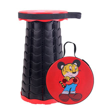 Load image into Gallery viewer, Retractable Stool Folding Chiar Outdoor Portable Stool Folding Chair Camping Stool Convenient Fishing Chair Foldable
