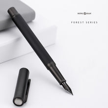 Load image into Gallery viewer, NEW Fountain Pen With Luxury Set 0.5mm Black F Nib Converter Pen Steel Ink Pens Simple Business Signing Pen Writing Pens