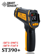 Load image into Gallery viewer, Digital Non Contact Infrared Thermometer IR Aquarium Color LCD Display Laser Gun Pyrometer High Accuracy Temperature Tester