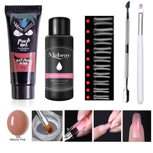 Load image into Gallery viewer, Gel Nail Polish Kit Gel Builder Set Poly gel UV LED Lamp For Manicure Soak Off Gel Varnish For Poly gel Set Dryer Machine