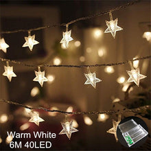 Load image into Gallery viewer, Curtain Fairy String Light LED Christmas Decorations for Home Garland Xmas Light Christmas New Year 2021 Navidad Ornament Gift