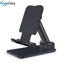 Load image into Gallery viewer, 2020 Metal Desktop Tablet Holder Table Cell Foldable Extend Support Desk Mobile Phone Holder Stand For iPhone iPad Adjustable