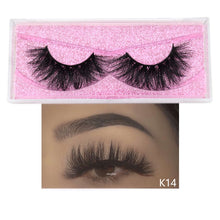 Load image into Gallery viewer, Visofree 5D Mink Eyelashes Long Lasting Mink Lashes Natural Dramatic Volume Eyelashes Extension Thick Long 3D False Eyelashes