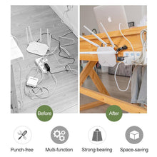 Load image into Gallery viewer, Home Double-sided Adhesive Wall Hooks Wall Hooks Hanger Strong Transparent Suction Cup Sucker Wall Storage Holder