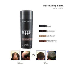 Load image into Gallery viewer, Hair Fibers Keratin Toppik Thickening Spray Hair Building Fibers 27.5g Loss Products Instant Wig Regrowth Powders