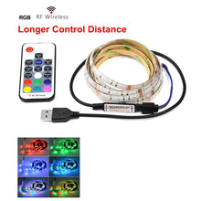 Load image into Gallery viewer, RGB Light led strip For Kicthen USB Lamp 1M 2M 3M 4M 5M Waterproof Neon Led Lights for Cabinet TV Backlight Night Lamp LED Diode
