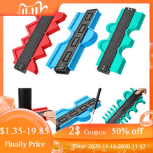 Load image into Gallery viewer, 12/14/25/50cm Multi-functional Contour Gauge Tiling Laminate Tiles Edge Shaping Wood Measure Ruler Tiles Laminate Tiles Tool