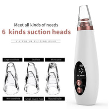 Load image into Gallery viewer, Pore Cleaner Blackhead Remover Vacuum Face Skin Care Suction Black head Black Dots Blackheads Pimples Removal Deep Cleaning Tool