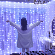 Load image into Gallery viewer, Christmas Decorations for Home 3m 100/200/300 LED Curtain String Light Flash Fairy Garland Happy New Year 2021 Noel Navidad 2020