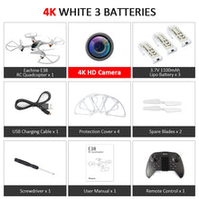 Load image into Gallery viewer, Eachine E38 WiFi FPV RC Drone 4K Camera Optical Flow 1080P HD Dual Camera Aerial Video Quadcopter Aircraft Remote Control Toys