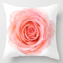 Load image into Gallery viewer, New Pink Roses Feathers Geometric Cushion Cover Modern Fashion Nordic Simple Pillowcase Decorative Sofa Seat Throw Pillows Cover