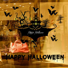 Load image into Gallery viewer, Halloween Stickers Wall Window Refrigerator Halloween Decoration Party Supplies Horror Scary Halloween Props Accessories