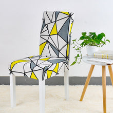 Load image into Gallery viewer, Floral Print Chair Cover Home Dining Elastic Chair Covers Multifunctional Spandex Elastic Cloth Universal Stretch 1 Piece