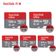 Load image into Gallery viewer, SanDisk Ultra Memory Card 400GB 256GB 200GB 128GB 64GB 98MB/S 32GB 16 GB Micro sd card Class10 UHS-3 A1 flash card SD/TF Microsd