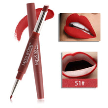 Load image into Gallery viewer, 20 Color Matte Lipstick Lip Liner 2 In 1 Brand Makeup Lipstick Matte Durable Waterproof Nude Red Lipstick Lips Make Up