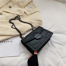 Load image into Gallery viewer, Rivet Chain Brand Designer PU Leather Crossbody Bags For Women 2021 Simple Fashion Shoulder Bag Lady Luxury Small Handbags