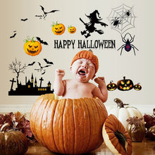 Load image into Gallery viewer, Halloween Stickers Wall Window Refrigerator Halloween Decoration Party Supplies Horror Scary Halloween Props Accessories
