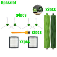 Load image into Gallery viewer, Hepa Filter+Side Brush+Brush Roll+dust bags Replacement for iRobot Roomba i7 E5 E6 I Series Robot Vacuum Cleaner Spare Parts