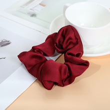 Load image into Gallery viewer, Chiffon Silk Elastic Hair Bands for Women Girls Colorful Scrunchies Hair Ring Head Hoop Ponytail Holder Fashion Hair Accessories