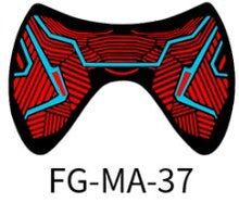Load image into Gallery viewer, Fashion Wire LED Halloween Easter Rave Mask Luminous Costume Mask Party Easter Decor Gift
