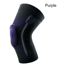 Load image into Gallery viewer, Veidoorn 1 pcs Knee Patella Protector Brace Silicone Spring Knee Pad Basketball Running Compression Knee support Sleeve