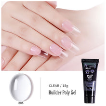 Load image into Gallery viewer, Gel Nail Polish Kit Gel Builder Set Poly gel UV LED Lamp For Manicure Soak Off Gel Varnish For Poly gel Set Dryer Machine