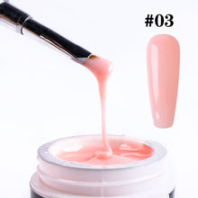Load image into Gallery viewer, 1 Box Nail Extension Gel Pink White Clear Poly UV Builder Gel For Nails Finger Extensions Form Tips French Nail Art Tools LY1623