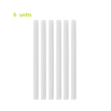 Load image into Gallery viewer, 8mm*130mm Humidifiers Filters Cotton Swab for USB Aroma Essential Oil Diffuser Ultrasonic Cool Mist Humidifier for Office Home