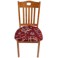 Load image into Gallery viewer, 6pc Chair Covers Spandex Elastic Chair Protector Slipcover Christmas Decoration Seat Covers for Computer Chair slipcovers#G7