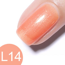 Load image into Gallery viewer, GDCOCO New Arrival Jelly Gel Nude Color Nail Gel Polish Glitter Color Transparent Clear Nail Varnish Soak off UV LED Gel Varnish