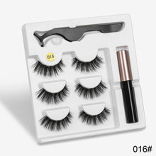 Load image into Gallery viewer, Magnetic Eyelashes Eyeliner Eyelash Curler Set5 Magnet Natural Long Magnetic False Eyelashes With Magnetic Eyeliner SEXYSHEEP
