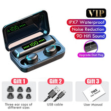 Load image into Gallery viewer, H&A Bluetooth V5.0 Earphones Wireless Headphones With Microphone Sports Waterproof Headsets 2200mAh Charging Box For Android