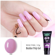 Load image into Gallery viewer, Gel Nail Polish Kit Gel Builder Set Poly gel UV LED Lamp For Manicure Soak Off Gel Varnish For Poly gel Set Dryer Machine