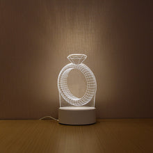 Load image into Gallery viewer, SOLOLANDOR 3D LED Lamp Creative 3D LED Night Lights Novelty Illusion Night Lamp 3D Illusion Table Lamp For Home Decorative Light
