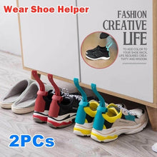 Load image into Gallery viewer, Junejour 1/2PCS Lazy Unisex Wear Shoe Horn Helper Shoehorn Shoe Easy on and off Shoe Sturdy Slip Aid New