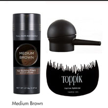 Load image into Gallery viewer, Hair Fibers Keratin Toppik Thickening Spray Hair Building Fibers 27.5g Loss Products Instant Wig Regrowth Powders