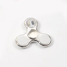 Load image into Gallery viewer, 6colors Creative LED Light Luminous Fidget Spinner Changes Hand Spinner Golw in the Dark Stress Relief Toys For Kids