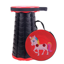 Load image into Gallery viewer, Retractable Stool Folding Chiar Outdoor Portable Stool Folding Chair Camping Stool Convenient Fishing Chair Foldable