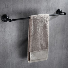 Load image into Gallery viewer, Bathroom Accessories Corner Shelf,Towel Rack,Paper holder,Towel Bar,Toilet Brush Holder Towel Rail Brass Black bathroom Hardware