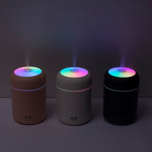 Load image into Gallery viewer, Air Humidifier Ultrasonic Aroma Essential Oil Diffuser 300ml USB Cool Mist Maker Aromatherapy with Colorful Lamp for Home Car