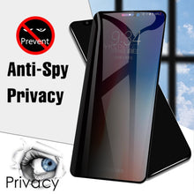 Load image into Gallery viewer, Best Privacy 9H Tempered Glass For iPhone X XR XS 11 12 Mini Pro Max 6 6S 7 8 Plus SE 2020 Anti Spy Glare Peep Screen Protector