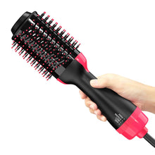 Load image into Gallery viewer, Lisapro Dropshipping 2 IN 1 One Step Hair Dryer Hot Air Brush Hair Straightener Comb Curling brush hair styling tools