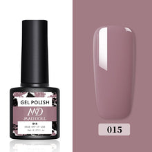 Load image into Gallery viewer, MAD DOLL 8ml 60 Colors Gel Nail Polish Nail Color Nail Gel varnish Soak Off UV Gel Varnish Base Coat No Wipe Top Coat